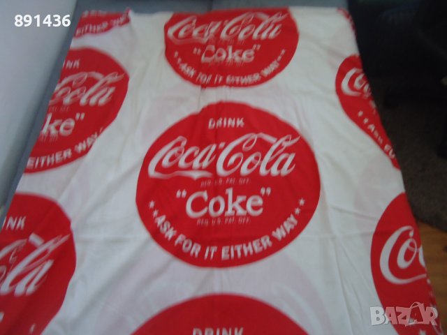 Ретро колекционерски чаршаф плик за одеяло Кока Кола