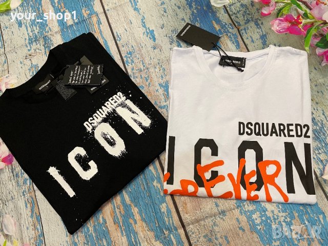 Мъжки тениски icon Dsquared , снимка 3 - Тениски - 40427344