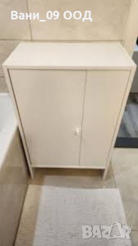 Практично шкафче в бял цвят, снимка 5 - Скринове - 41718619