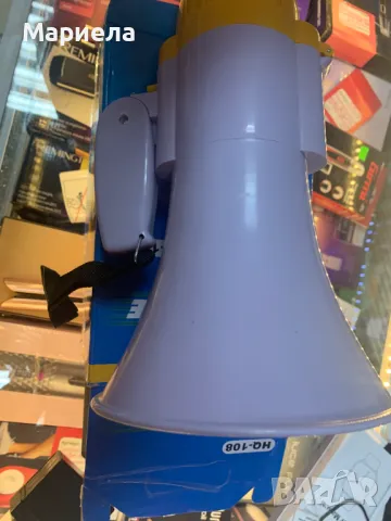 Високоговорител със запис, вътрешен микрофон / Мегафон с функция запис, снимка 3 - Други стоки за дома - 48223391