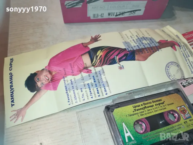 ЦЕЦА И ВЕЛЧО ВЕЛЕВИ-КАСЕТА 0811241905, снимка 13 - Аудио касети - 47895925