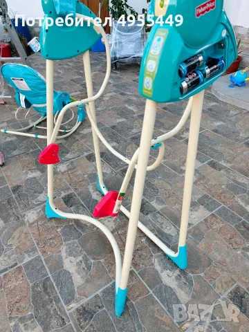 бебешка мултифункционална люлка Fisher-Price 3-in-1 Swing 'N Rocker., снимка 8 - Детски люлки - 56194192