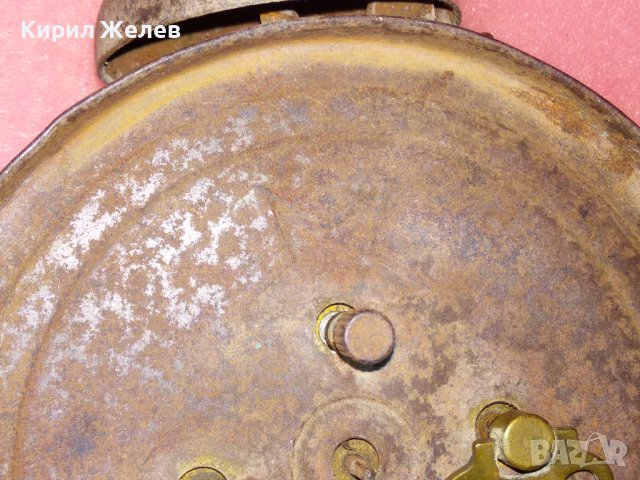 GUSTAV BECKER Гарантиран от ГАРО ВЪРТАНЕСЯН ШУМЕН МАГАЗИН РУБИН Стар БУДИЛНИК ЦАРСТВО БЪЛГАРИЯ 43684, снимка 14 - Антикварни и старинни предмети - 44464278