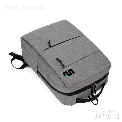 Раница, безжични слушалки и бамбуков химикал + Подарък коледни лакомства, снимка 4 - Раници - 51363389