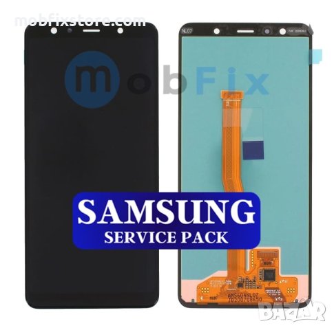 Оригинален дисплей с тъч скрийн за Samsung A7 2018, A750 / Service Pack, снимка 1