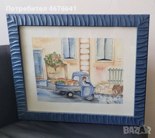 Принт в рамка