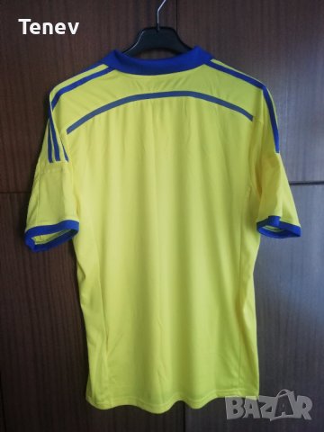 Chelsea Adidas оригинална тениска за гостуване 2014/2015 Челси Адидас жълта фланелка екип , снимка 2 - Тениски - 41766391