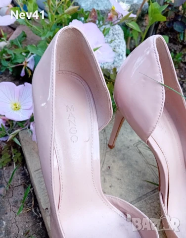 Обувки на ток Mango No.40👠🌺, снимка 4 - Дамски обувки на ток - 50540874
