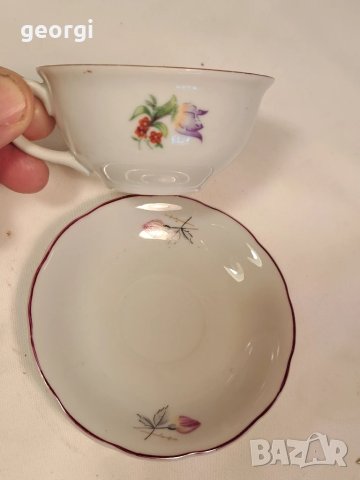 чаша за късо кафе стар български порцелан    26/1, снимка 3 - Чаши - 50501082