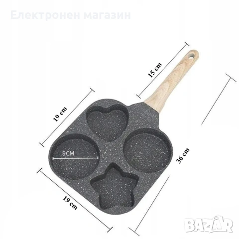 Тигани за яйца, палачинки, кюфтенца, газова индукция, снимка 2 - Съдове за готвене - 53214330