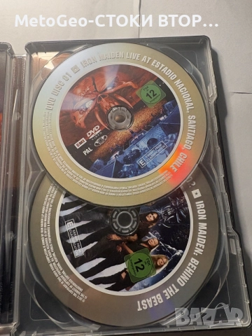 Дискове на лимитираното издание en vivo iron maiden , снимка 2 - CD дискове - 55825975