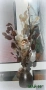 Ваза с клонки и седефени листа, снимка 4