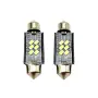 LED крушки софитни 39mm CANBUS 6 SMD 3020 12V 2 броя, снимка 1