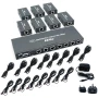 PW-HTS0107IR(POC) HDMI сплитер-удължител 1X7 порта през Cat5e/Cat6, снимка 3