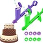 Пластмасов уред пистолет Апликатор за перли за декориране на торта, снимка 1 - Други - 24889877