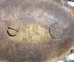 Франция 19ти век/стар фигурален бронзов свещник-грифон с държач за кибрит, снимка 7