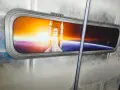 Детска стая космос, гардероб и легло MISSION MARS, снимка 1