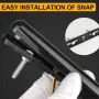 Комплект LED габарити 12–24 V, бели 126 mm – 2 бр., снимка 4
