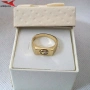 Пръстен с 14К златно покритие 224845, снимка 1