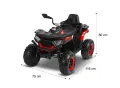 Детско ATV GIGANT Розово– 4x4, до 30 кг, с Музика, снимка 14