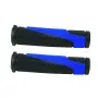 Черно сини гумени ръкохватки за велосипед 120 mm, снимка 2