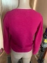 Жилетка Benetton  цвят фуксия ( мерино,, снимка 4