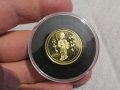  Сребърна инвестиционна монета сребро 999 /1000 с 24к позлата Перпера на Иван Асен II сертификат, снимка 7
