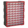 Шкаф органайзер с 60 чекмеджета за стена табло кутии, снимка 1 - Други инструменти - 28649014