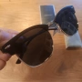 Поляризирани слънчеви очила – полурамка, UV400, ретро стил, снимка 9