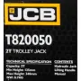 Крик крокодил 2 тона 135 – 340mm JCB – T820050, снимка 5