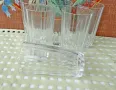 Стъклени чаши за вода, безалкохолно, снимка 2
