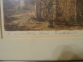 Картина графика "Бачковски манастир" В. Исаев 1998 г, снимка 7