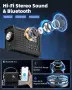  Roxicosly 12000 mAh радио с манивела DAB/DAB+/FM с Bluetooth 5.0 аварийно радио с фенерче, снимка 3