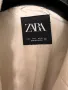 Дамско бяло палто Zara размер L, снимка 2