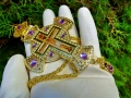 Нов Православен нагръден свещенически кръст 6 , снимка 5