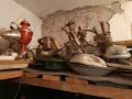 Голяма колекция от стари осветителни тела и старо индустриално осветление.Направа на СТИЙМ ПЪНК ., снимка 8