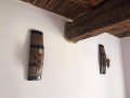 Етно аплици-стенни лампи от автентични бъчви с ръчно изработени дървени чашки!, снимка 10