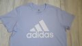 Нова виолетова дамска тениска Adidas размер XL, снимка 5