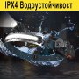 Зареждащ USB челник LED фенер за глава мощна лента сензор за движение, снимка 2