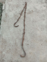 Верига от ковано желязо, снимка 1 - Антикварни и старинни предмети - 36275115