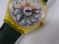 SWATCH Кварцов часовник с ден и дата, снимка 7