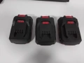 Комплект 3 батерии Parkside 20V 2Ah + зарядно PLG 20 C3, снимка 3