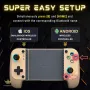 MAJESTECH Контролер за мобилни игри за iPhone/Android, RGB Hall Joystick, снимка 4