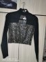 Елегантна блуза Guess с дълъг ръкав и пайети , снимка 1 - Блузи с дълъг ръкав и пуловери - 40479507