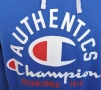 Champion Mens  Blue Hoodie - страхотен мъжки  син суичър размер L, снимка 3