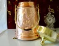 Меден каминен съд за въглища,дърва,картина Рембранд. , снимка 6