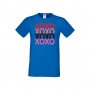 Мъжка тениска Свети Валентин XOXOXO, снимка 2