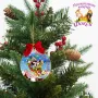 Дървена персонализирана висулка за елха Коледа, снимка 5