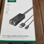 Ethernet адаптер Ugreen Micro USB към RJ45 (модел 30985, снимка 2