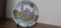 Декоративна винтидж порцеланова стенна чиния Passau 19x19см, снимка 7